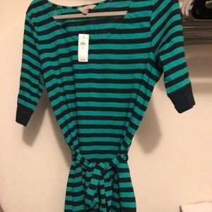 Brand new with tags Banana Republic knee length tie dress size Meduim